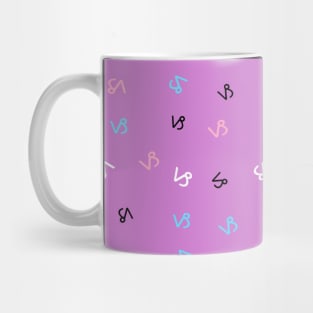 Monogram Capricorn Horoscope Sign Zodiac Sign Astrology Symbol Mug